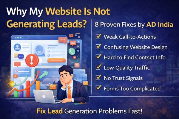 Why My Website Is Not Generating Leads?