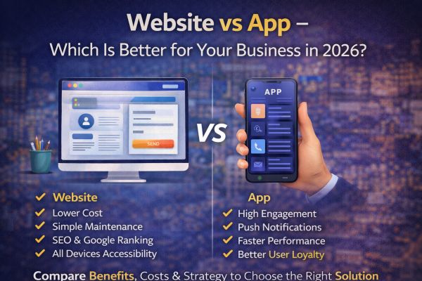 Website vs Mobile App for Business: Pros, Costs & Best Choice Guide