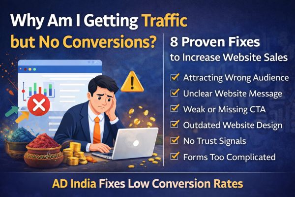 Why Am I Getting Traffic but No Conversions? 8 Proven Fixes 
