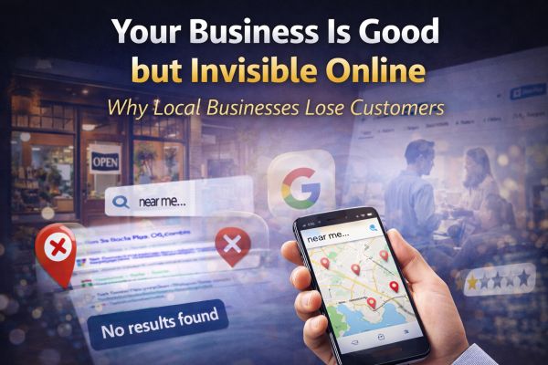 Why Your Local Business Isn’t Visible Online